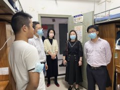 党委书记熊杰走访宿舍看望公司2022级新生
