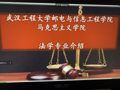 球王会开展法学新生专业介绍
